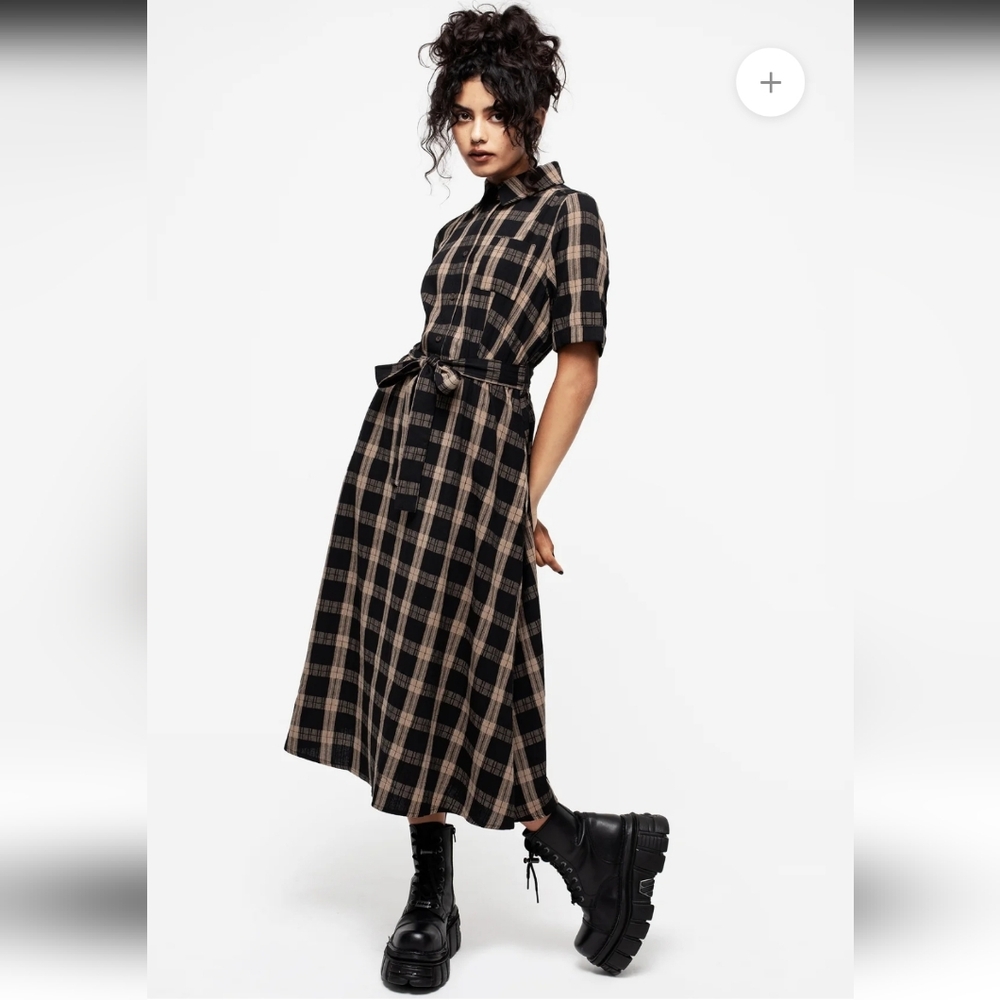Disturbia Plaid Dress